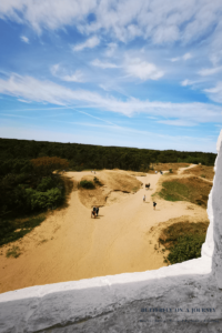 From the top of the sandy church